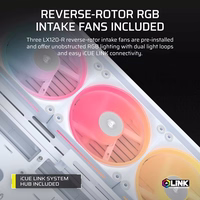 Corsair 4500X LX-R RGB Tempered Glass Mid-Tower, White Midi Tower