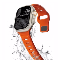 TECH-PROTECT ICONBAND LINE APPLE WATCH 4 / 5 / 6 / 7 / 8 / 9 / SE / ULTRA 1 / 2  (42 / 44 / 45 / 49 MM) ORANŽS