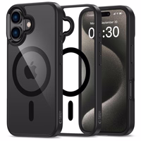 Tech-Protect MagMat Magnētiskais viedtālruņa apvalks iPhone 16 - caurspīdīgs