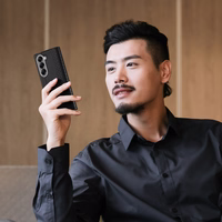 Dux Ducis Bril apvalks viedtālrunim Samsung Galaxy Z Fold 7 - melns