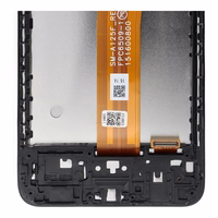 OG LCD displejs priekš SAMSUNG A12 A125F/U/W/M OEM ar rāmi