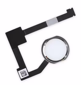 Flex priekš iPad Air 2/Mini 4/iPad Pro 12.9 1st gen 2015 priekš Home button ar Touch ID sudrabs HQ