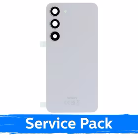 Aizmugurējais vāks saderīgs ar Samsung S911 S23 / Cream / (Service Pack)