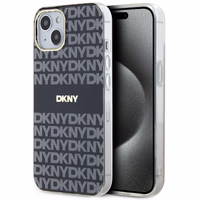 DKNY IML Mono un svītras Magnētiskais viedtālruņa apvalks iPhone 15 / 14 / 13 - melna