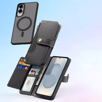 Dux Ducis Lava viedtālruņa apvalks ar MagSafe Samsung Galaxy S25 Edge - melns