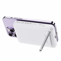 Magnētiskais portatīvais lādētājs Acefast M6 PD 20W 10000mAh + kabelis (balts)