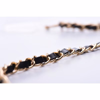 STRAP tālruņa siksniņa, tālruņa piekariņš / auklas garums 116 cm (58 cm cilpā) / ap kaklu – melns