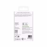 Puro TPE 25W USB-C - USB-C 3m kabelis - balts