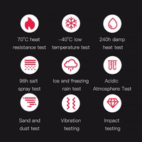 Blavec viedpulkstenis M-07 Raptor HD AMOLED Voice Call (SWM07-B) melns