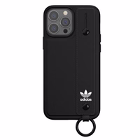 Adidas OR apvalks ar rokas siksniņu iPhone 13 Pro Max 6.7" melns/melns 47139