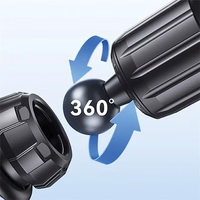 USAMS magnētiskais turētājs uniwersalny US-ZJ075 do kratki went. melns ZJ75ZJ01