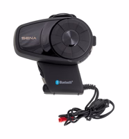 Sena 10S motorcycle intercom 4 channels 1600 m melns