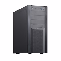 Chieftec CW-01B-OP computer case Tower melns