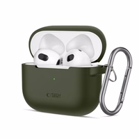 Tech-Protect silikona apvalks austiņām Apple AirPods 3 - zaļš