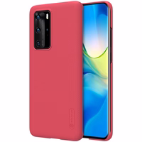 Nillkin Super Frosted Shield - maciņš Huawei P40 Pro (Bright sarkans)