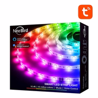 Viedā WiFi RGB LED gaismas lente NiteBird SL3 (2x5m), Tuya