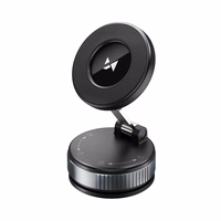 Wozinsky WUSM-01 magnētiskais automašīnas turētājs paneļa / vējstikla stiprinājumam - melns