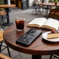 Tech-Protect MagFlex Maciņš for Samsung Galaxy S26 Ultra - Clear melns