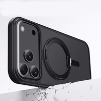 Tech-Protect MagRing Magnētiskais viedtālruņa apvalks iPhone 17 Pro - Matēts melns