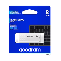 Goodram zibatmiņa 8GB USB 2.0 UME2 balta