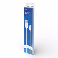 Savio CL-125 USB cable USB 2.0 1 m USB A USB C balts