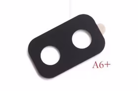 Samsung A605 A6+ 2018 lens priekš camera ar frame Melns ORG