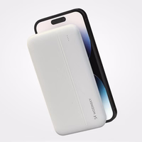 Portatīvais lādētājs Wozinsky Li-Po 10000mAh 2x USB balts (WPBWE1)