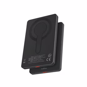 Maxlife bezvadu portatīvais lādētājs MXPB-05 20W PD 5000 mAh magnetic melns