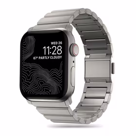 TECH-PROTECT STEELBAND APPLE WATCH 4 / 5 / 6 / 7 / 8 / 9 / SE / ULTRA 1 / 2 (42 / 44 / 45 / 49 MM) TITĀNA