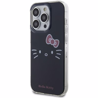 Hello Kitty IML Kitty Face Viedtālruņa apvalks (m) iPhone 15 Pro Max - melns (m)