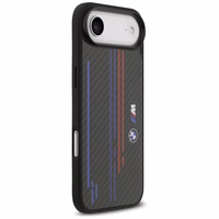 Viedtālruņa apvalks BMW M Kevlar Lines & Logo MagSafe Case for iPhone Air - melns