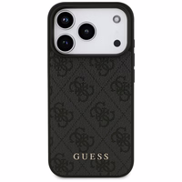 Guess 4G Classic viedtālruņa apvalks iPhone 17 Pro - melns