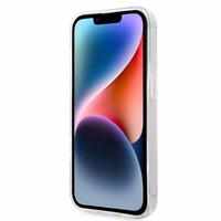 Karl Lagerfeld Ikonik Karl viedtālruņa apvalks iPhone 14 Pro - caurspīdīgs