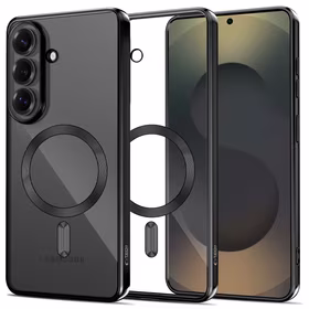 Tech-Protect MagFlex Maciņš for Samsung Galaxy S26 - caurspīdīgs melns