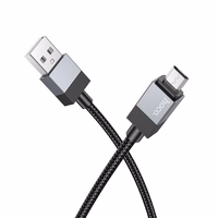 Kabelis USB A uz Micro USB Hoco 2,4A 1 m X110 melns