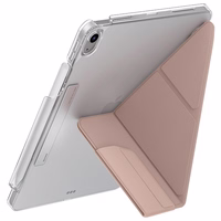 Uniq Camden Click planšetdatora apvalks iPad Air 11" 2024 - rozā