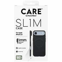 CARE by PanzerGlass SL1M MagSafe macins iPhone Air - melns