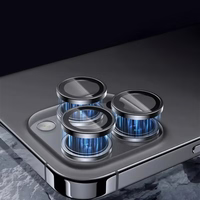 Aizsargstikls Tel Protect 3D Lens uz kameras Iphone 14/14 Plus/16e melns (2 objektīvi)