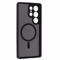 Pilnīgs matēts Mag vāks viedtālrunim Samsung Galaxy S25 Ultra - melns