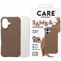 CARE by PanzerGlass Stilīgs Samba Magnētiskais viedtālruņa apvalks iPhone 17 - brūns