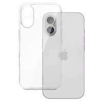 Viedtālruņa apvalks Iphone 16 2 mm - caurspīdīgs