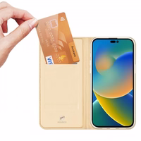 Phone Maciņš Dux Ducis "Skin Pro" priekš Xiaomi 13 Pro Zeltains