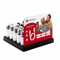 FORCELL darbvirsmas statīvs crystal tube D336