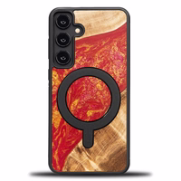 Bewood Unique maciņš for Samsung Galaxy S24 Plus Neons Paris with MagSafe