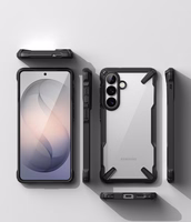 Ringke Fusion X Maciņš for Samsung Galaxy S26+ - caurspīdīgs melns