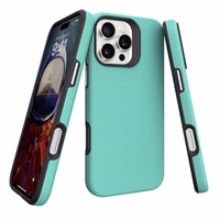 Perfectionists Trīsstūra mag koferis iPhone 15 Pro Max zaļš