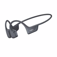 Shokz OpenRun Pro 2, melns – bone conduction headphones