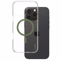 CARE by PanzerGlass Flagmanis viedtālruņa apvalks iPhone 16 Pro Max 6.9" zaļš/zaļš Magnētiskais 1372