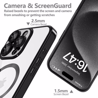 Tech-Protect MagFlex MagSafe viedtālruņa apvalks Samsung Galaxy A56 5G (m) - skaidrs rozā (m)