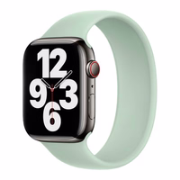 APPLE SIKSNIŅA APPLE WATCH SOLO LOOP 42/44/45MM SIZE 8 MINERAL GREEN bez iepakojuma